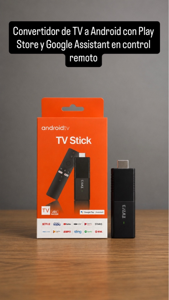 Convertidor de TV Android TV Stick 4K