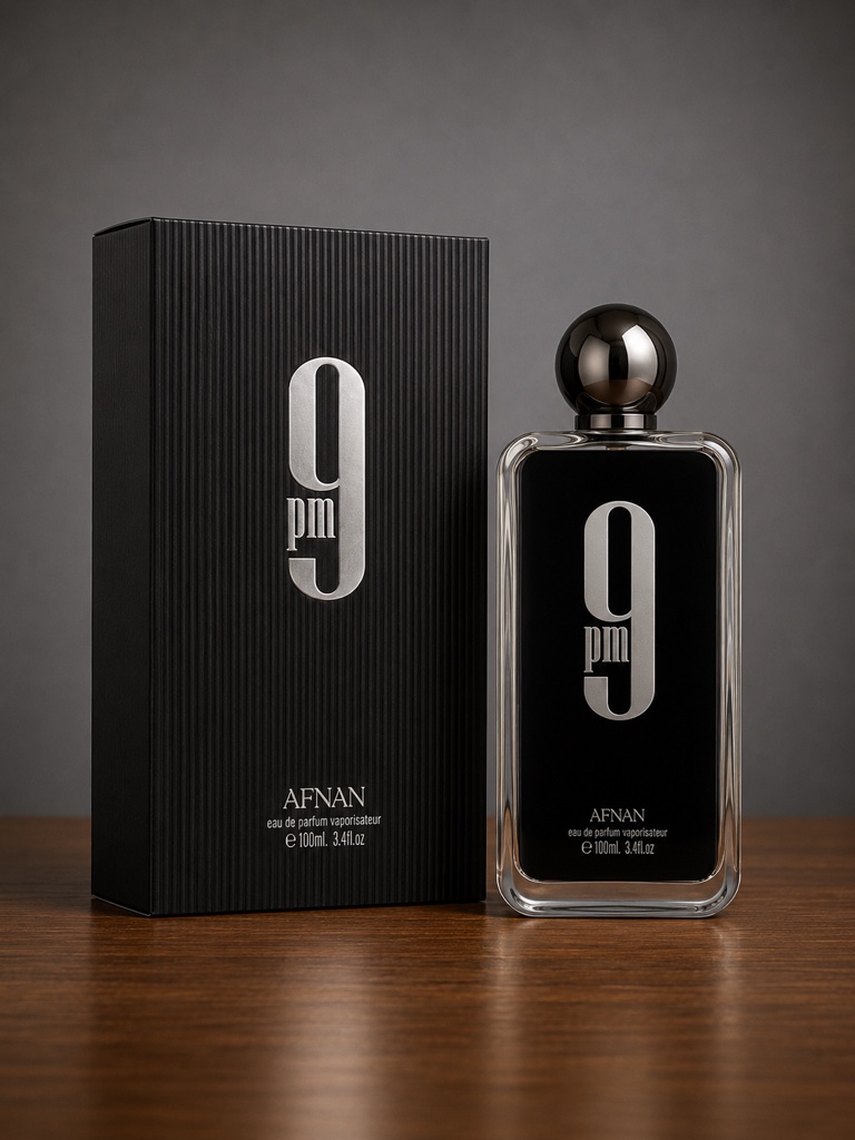 Afnan 9pm perfume negro