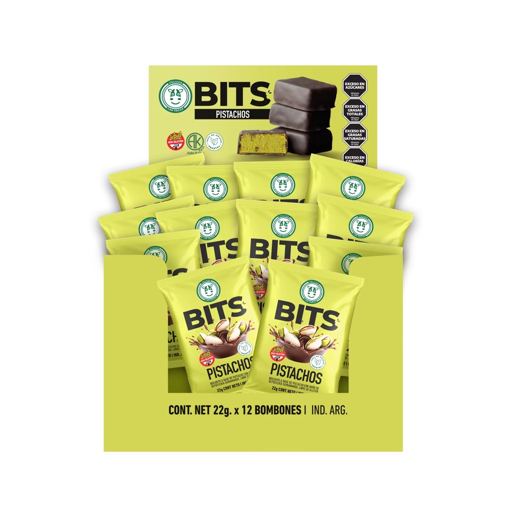 CAJA BITS PISTACHOS FELICE LAS VACAS