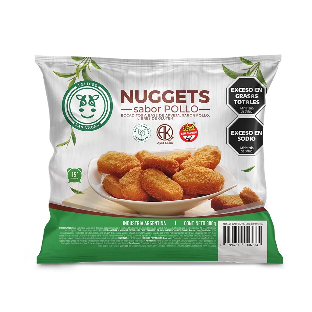 NUGGETS POLLO FELICES LA VACAS