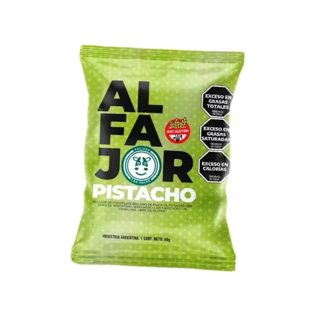 ALFAJOR DE PISTACHO FELICES LAS VACAS