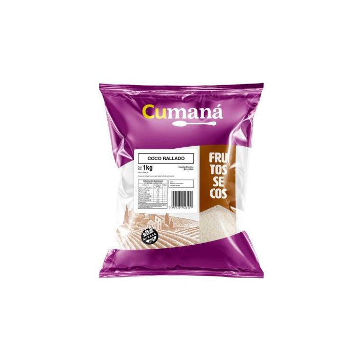 COCO RALLADO HIGH FAT CUMANA 1Kg