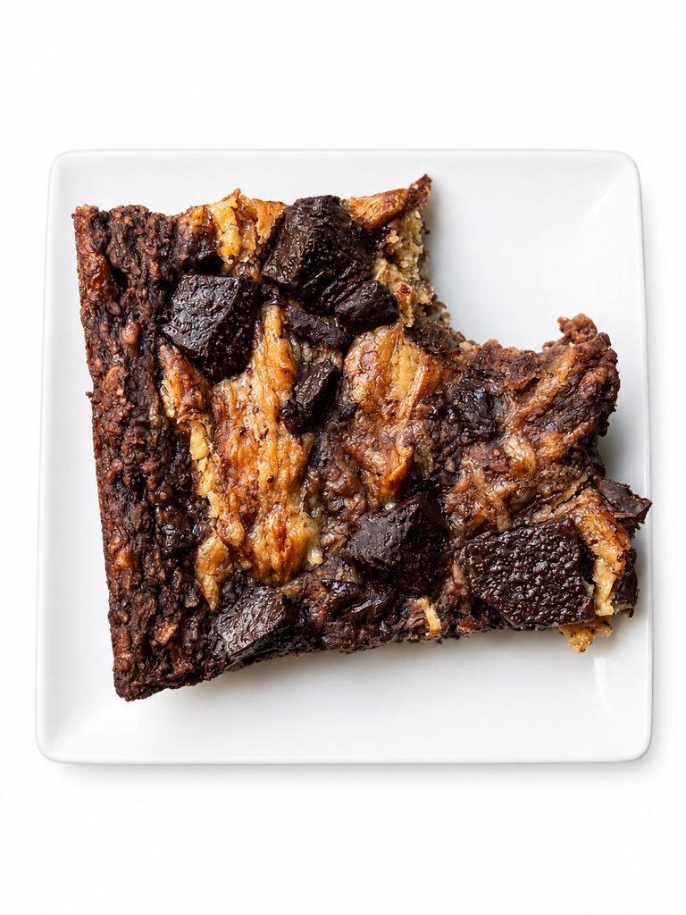 CUADRADITOS DE AVENA Y CACAO