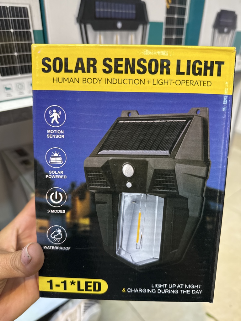 Casita solar 1 led
