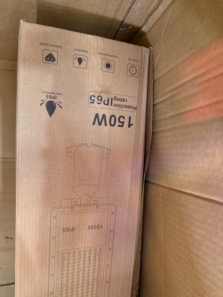 Lámpara 150w fotocelda