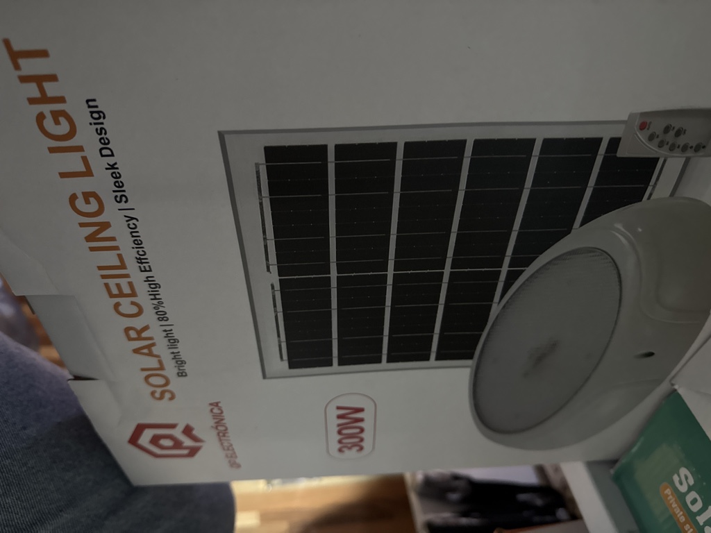 UFO solar 300w luz blanca