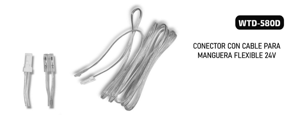 Conector para manguera flexible