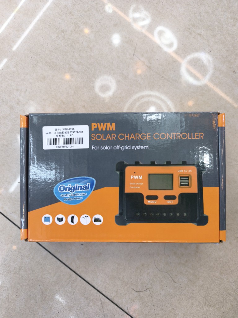 controlador de carga 30 amperios