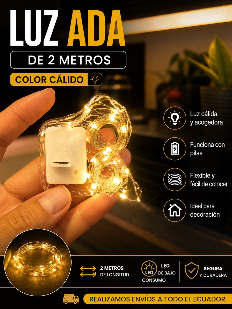 Luz Ada cálido