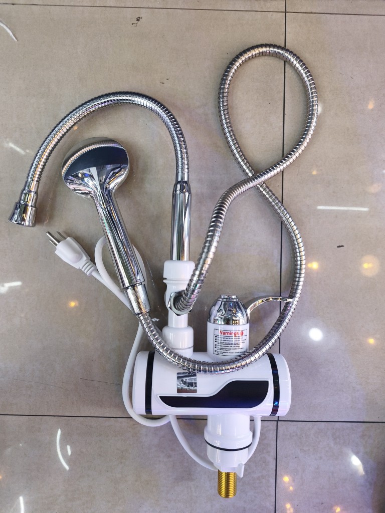 Llave de piso más ducha