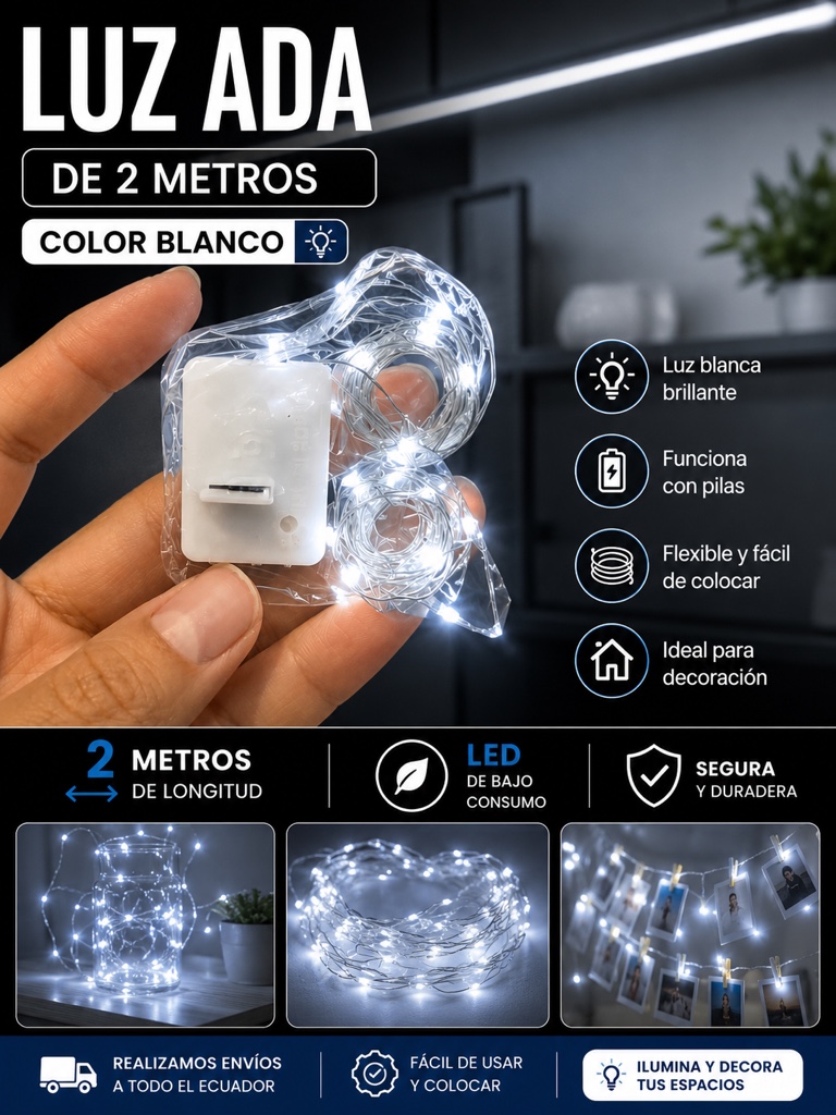 Luz Ada blanca