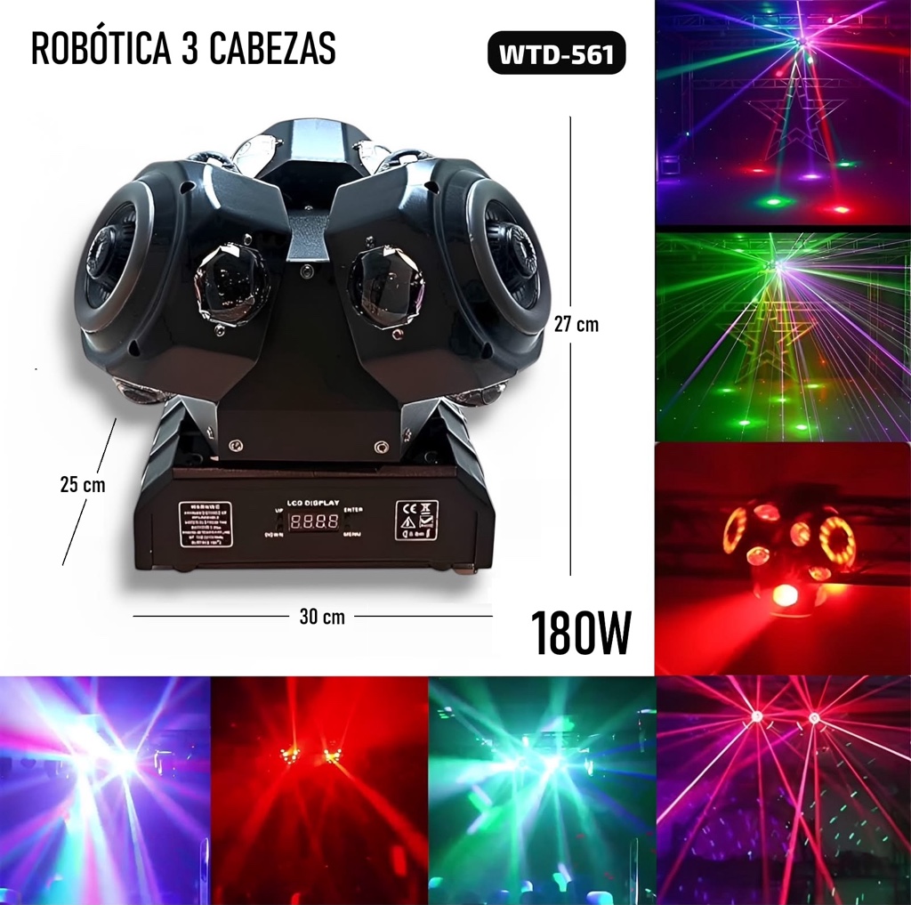 Robótica 3 cabezas