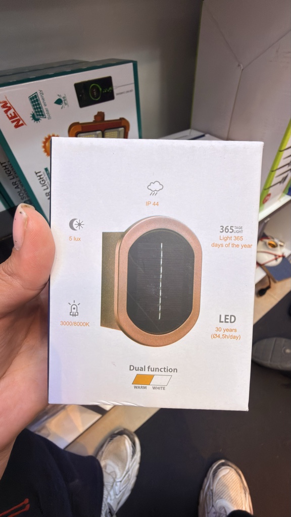 Aplique solar mini