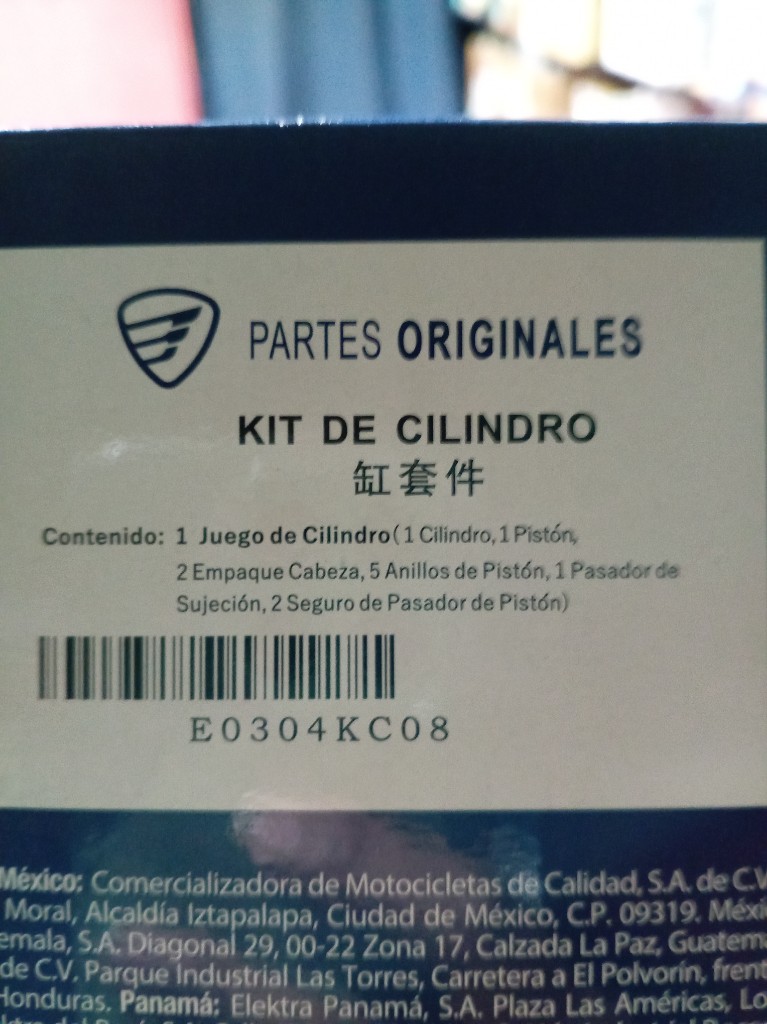 Kit de cilindro 150z   2317