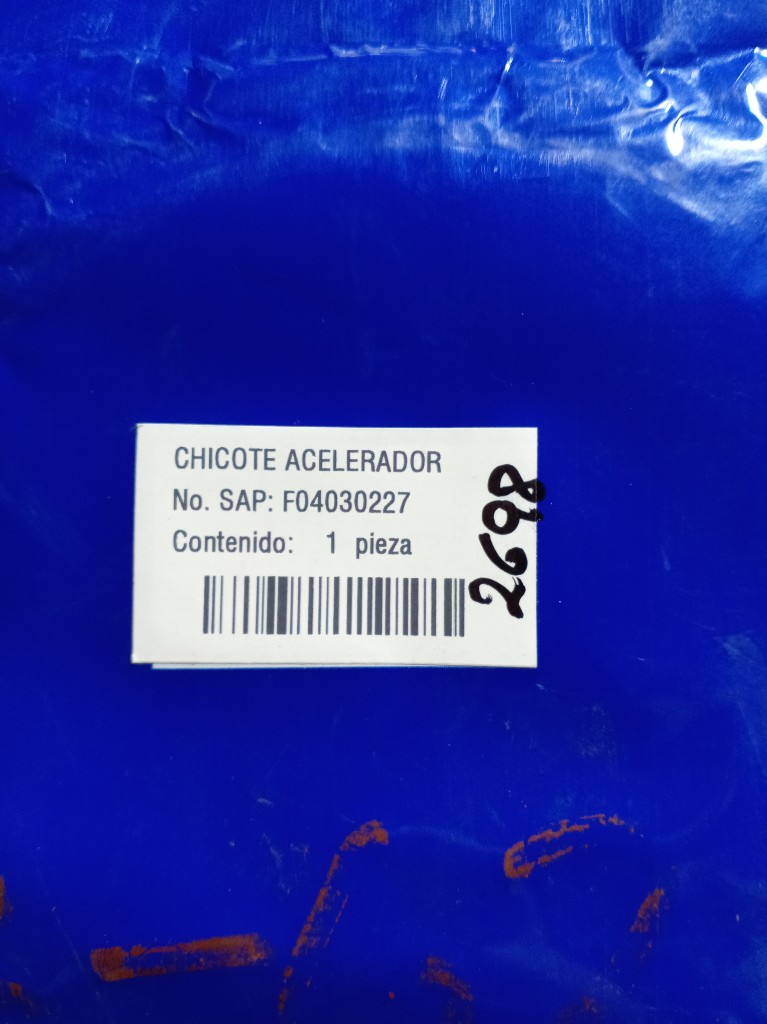 Cable de gas 150z original 2698