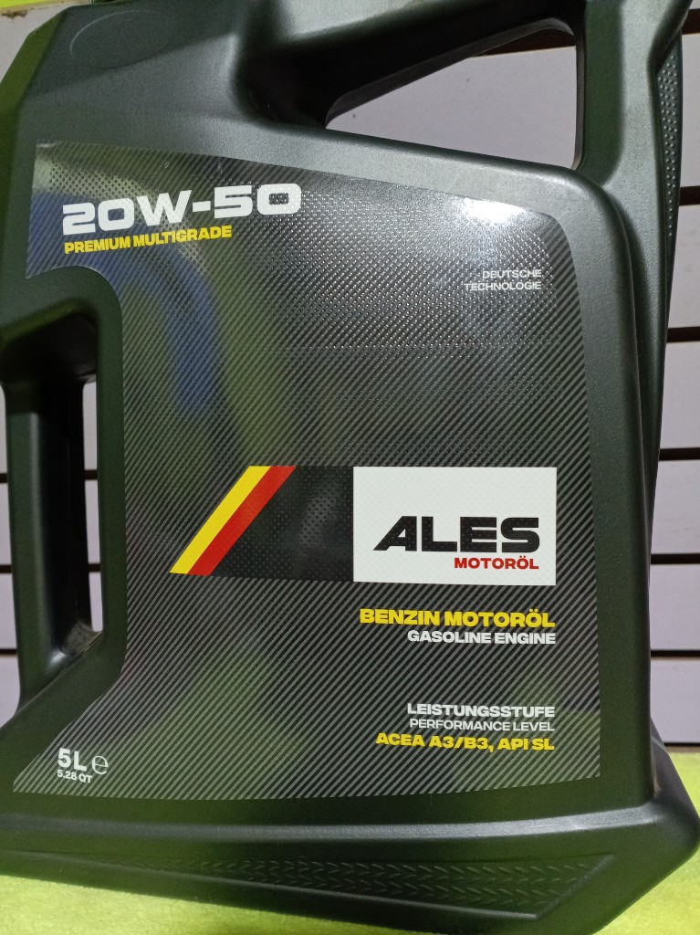 Aceite ales 20w50 garrafa    2526