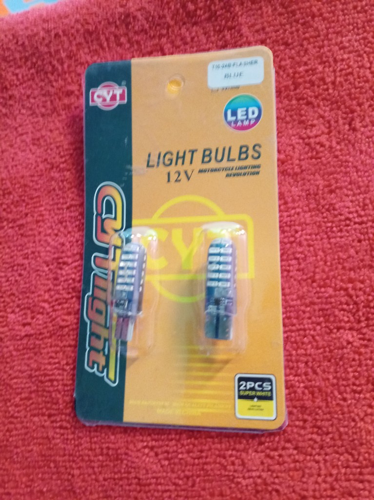 Foco led pescadito flasheo azul(48)2214