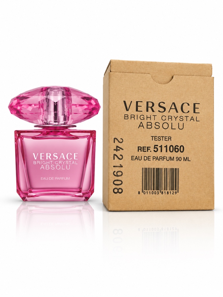 Tester Versace Bright Crystal Absolu rosa