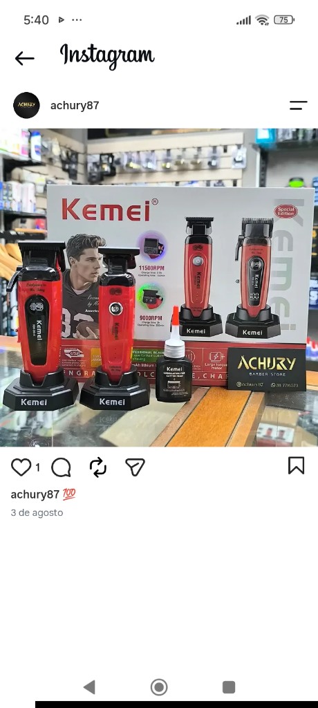 Combo Kemei 90-4+90-5