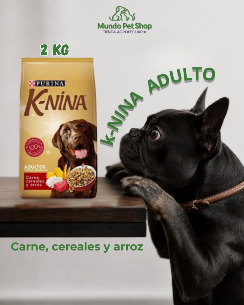 K-NINA CARNE C/CER Y ARROZ 2 KG