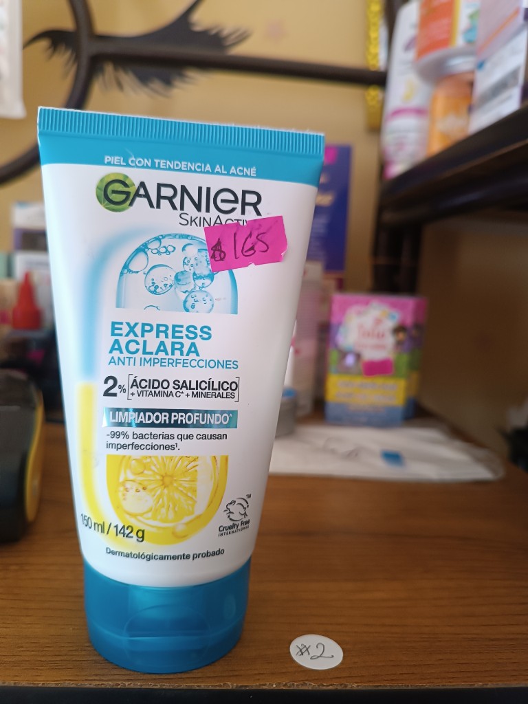 Gel limpiador Garnier anti imperfecciones