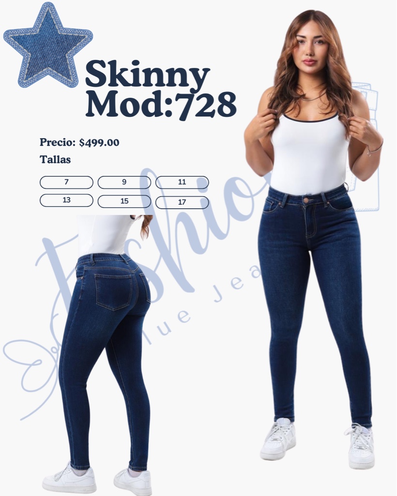 Skinny mod 728 Olca