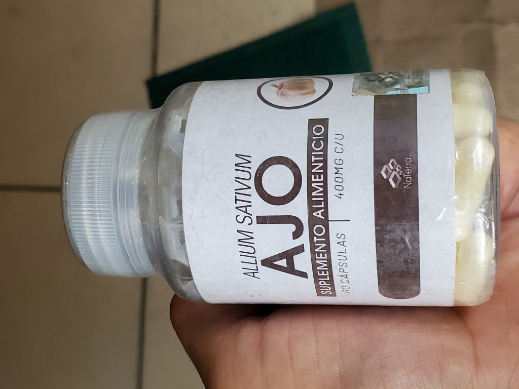 Ajo Allium Sativum 60caps. NaTerra