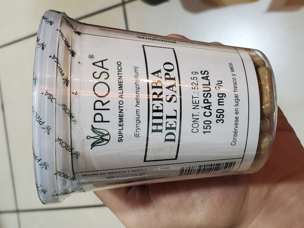 Hierba del Sapo 150 Caps PROSA