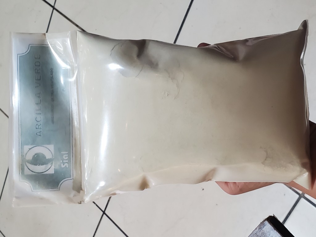 Arcilla Verde Natural 1 Kilo