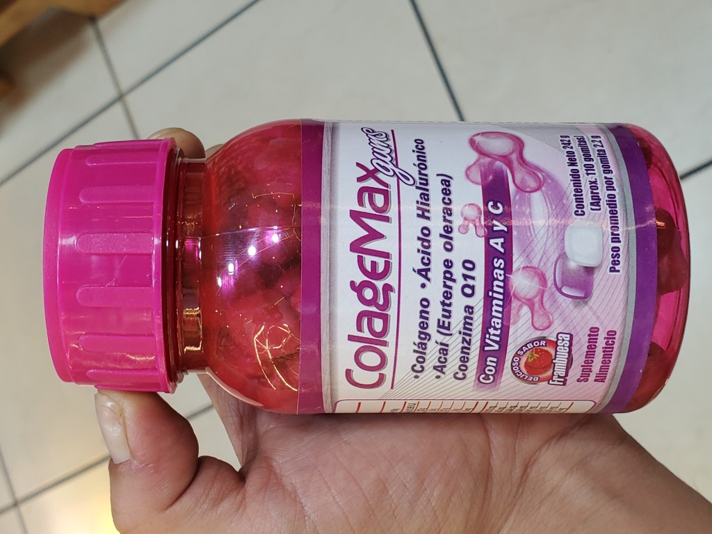 Colagemax Gums Gomitas Colágeno +Ácido Hialuronico, Q10, A, C, 110pzs