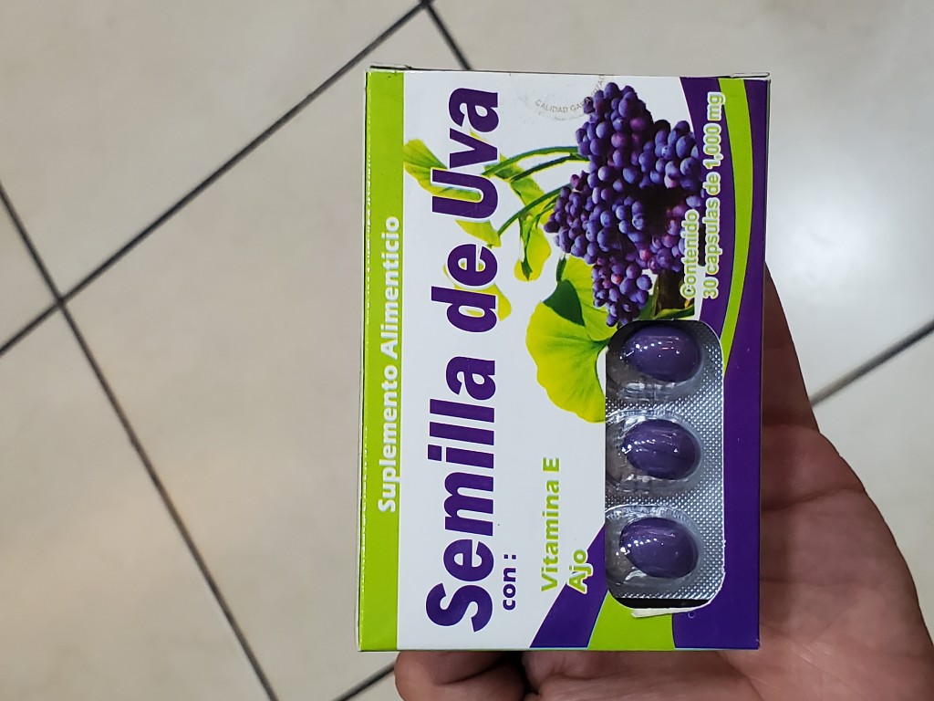 Semilla de Uva 30Caps +Ajo, VitaminaE