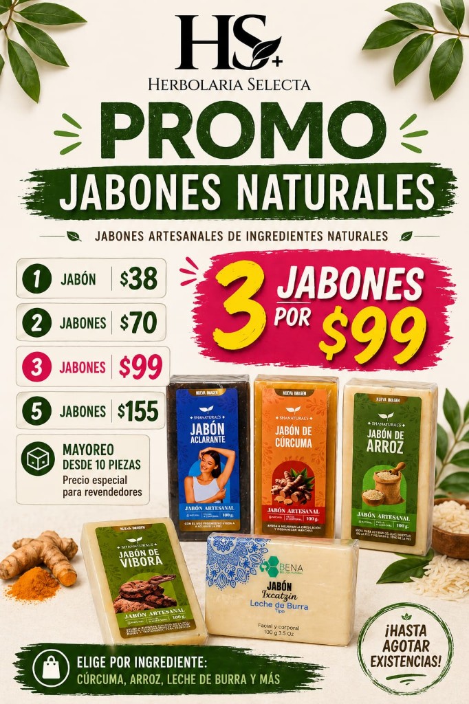 Promo Jabones Shanaturals