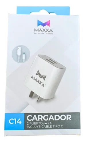 Cargador 220v Tipo C MAXXA 2A C14