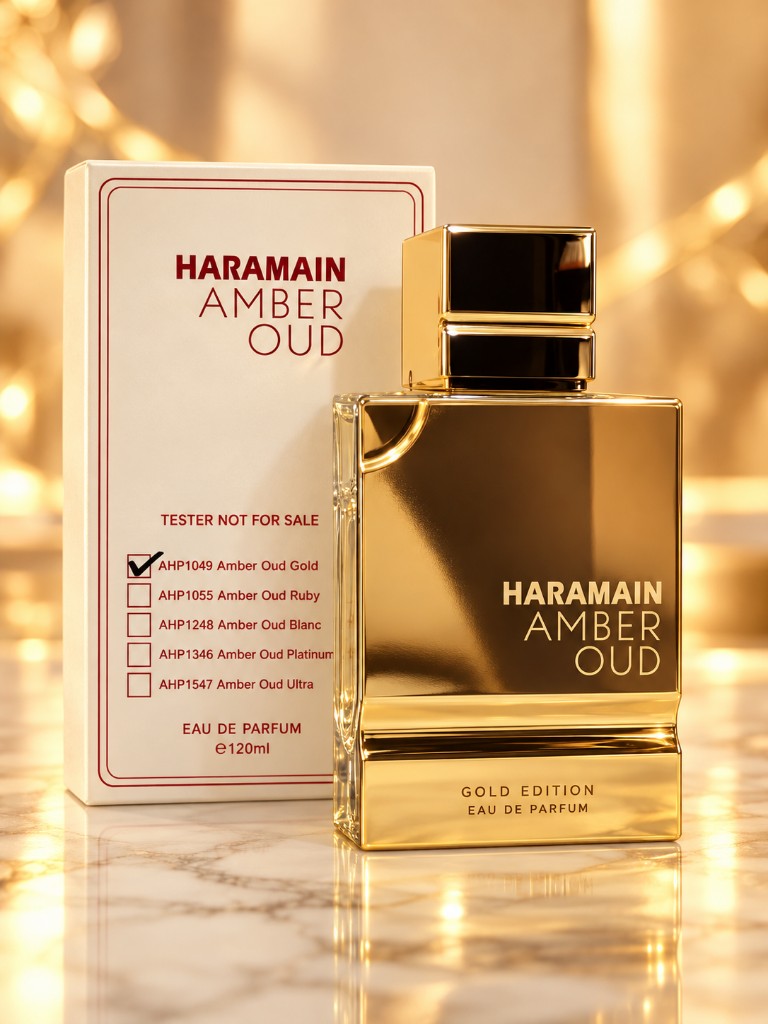 Tester AL Haramain amber oud 120ML