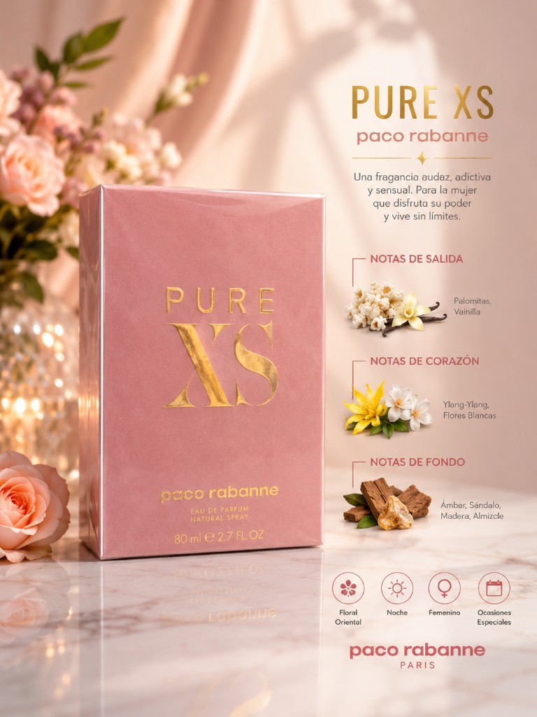 Paco Rabanne Pure XS EDP 80ml