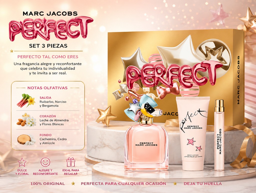 Set Marc Jacobs Perfect 3 piezas