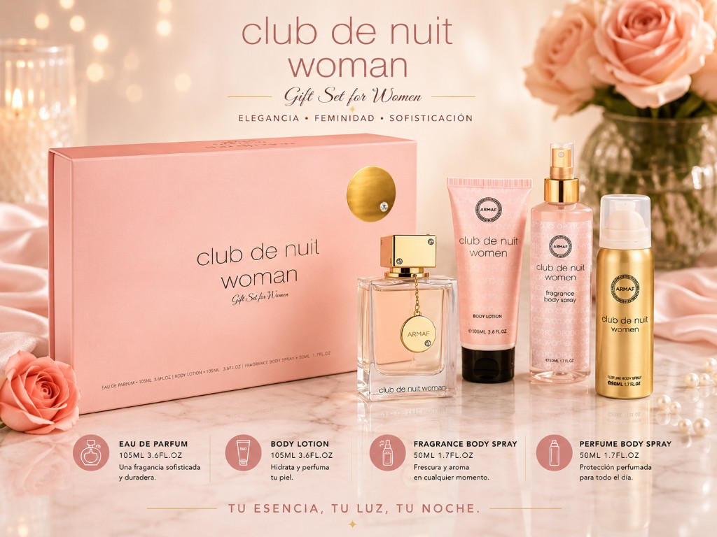 Set ARMAF Club de nuit Woman 4 piezas