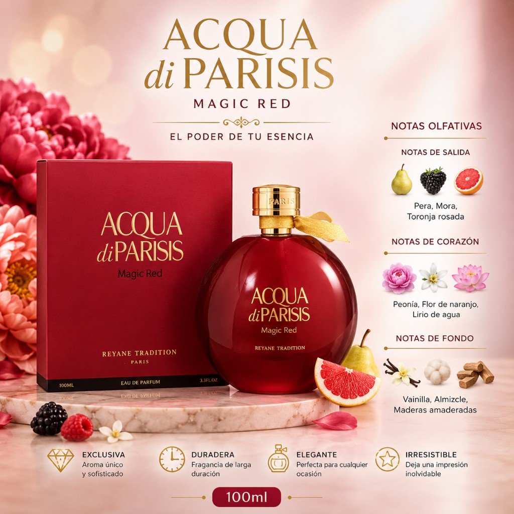 Reyane Tradition Acqua di Parisis Magic Red 100ml EDP