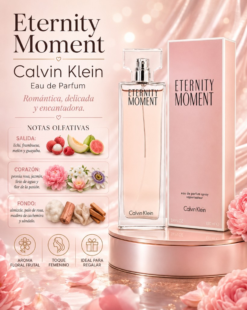 CALVIN KLEIN ETERNITY MOMENT 100ml