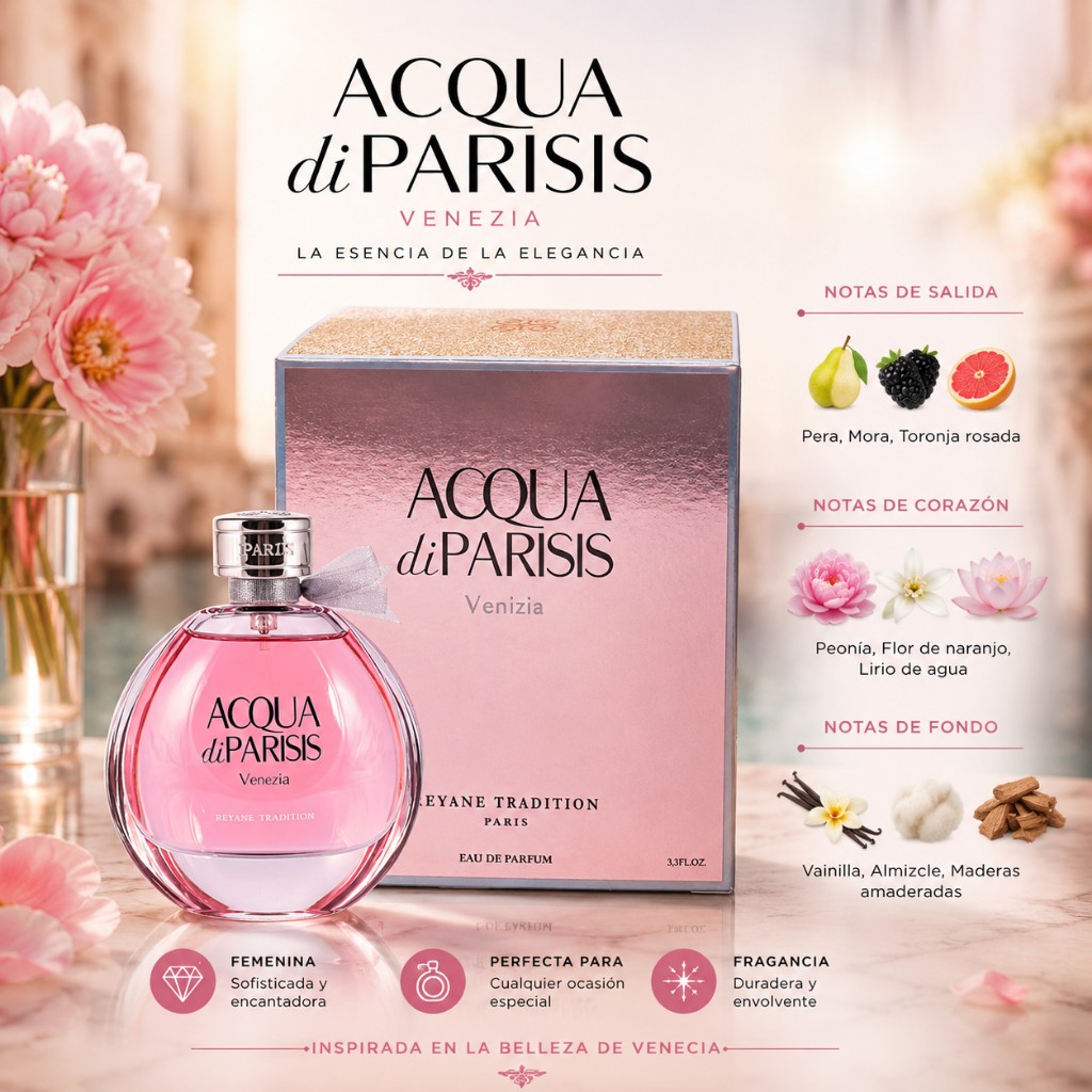 Reyane Tradition Acqua di Parisis 100ml EDP
