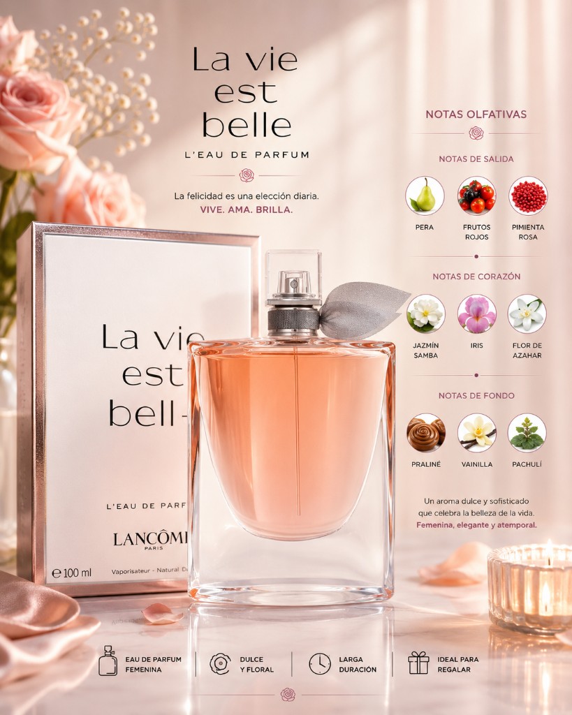 Lancome La vie est belle  100ml EDP