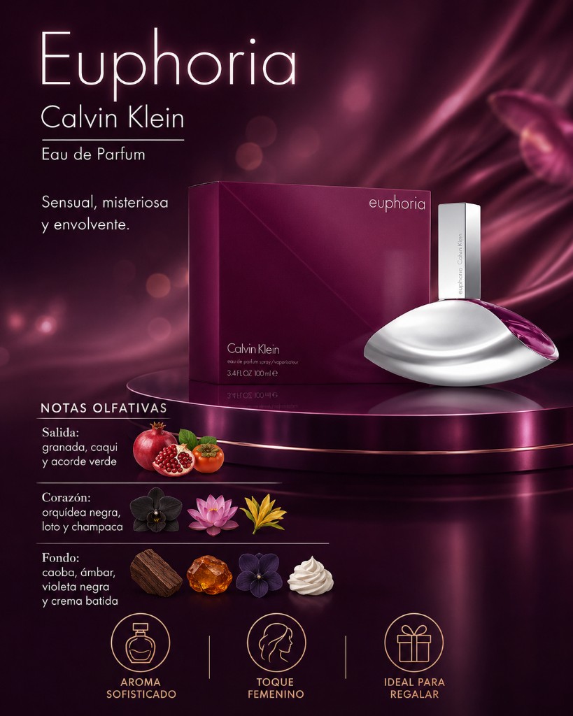 CALVIN KLEIN EUPHORIA mujer