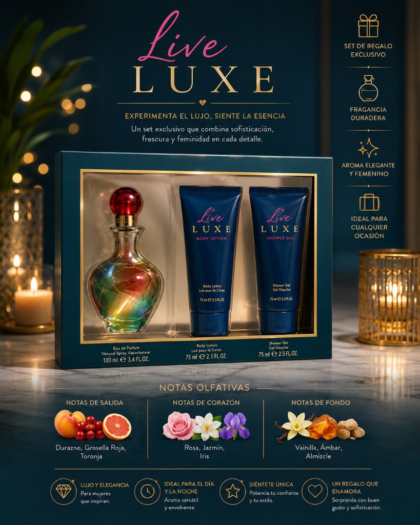 Set Live Luxe Jenniffer López