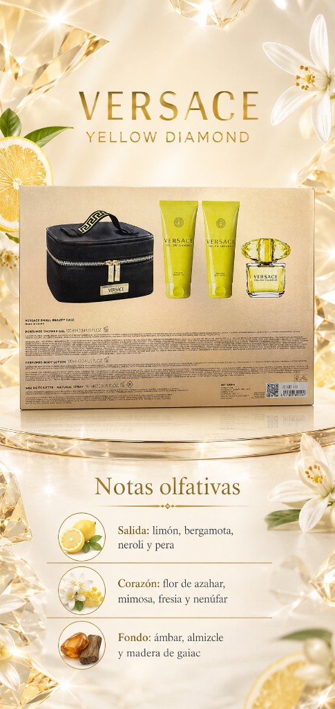 Set Versace Yellow Diamond BOLSO 4PSZ