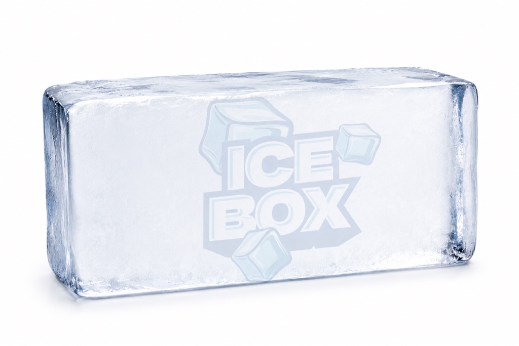 Hielo de 60 kilos