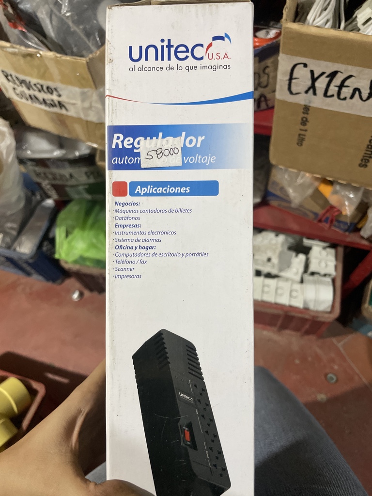 Unitec regulador de voltaje