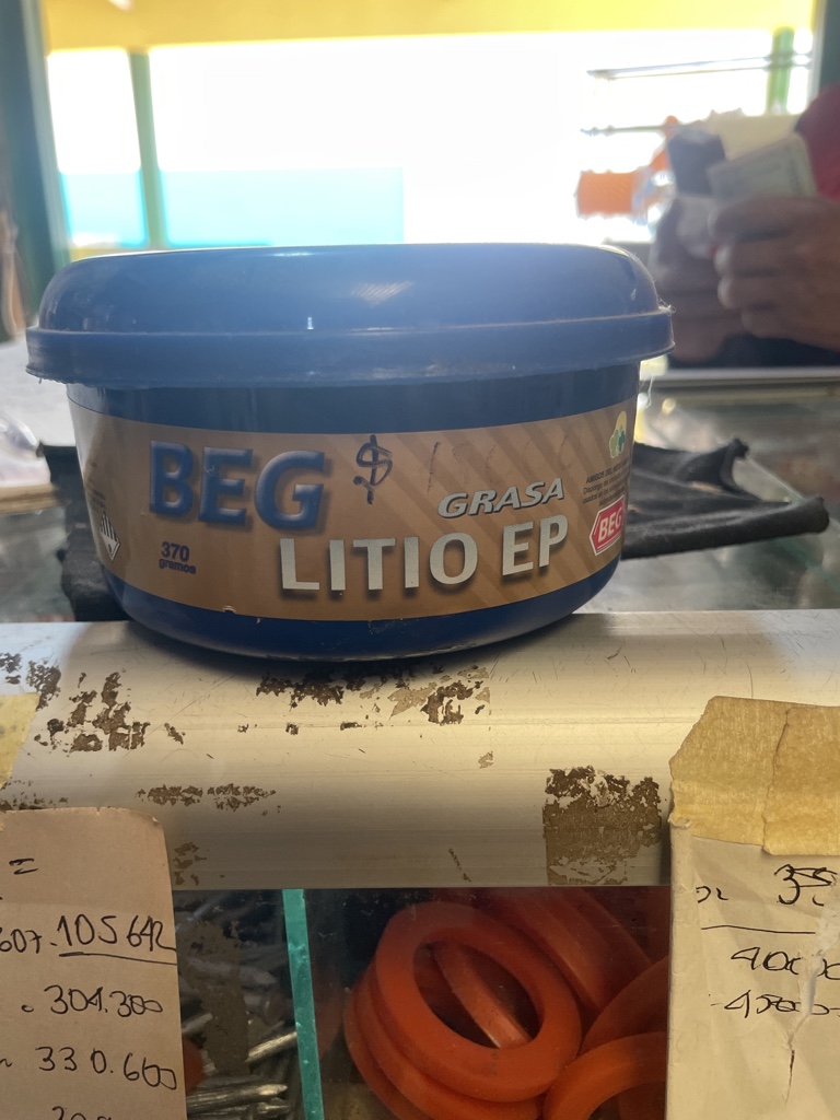 BEG Grasa Litio EP azul