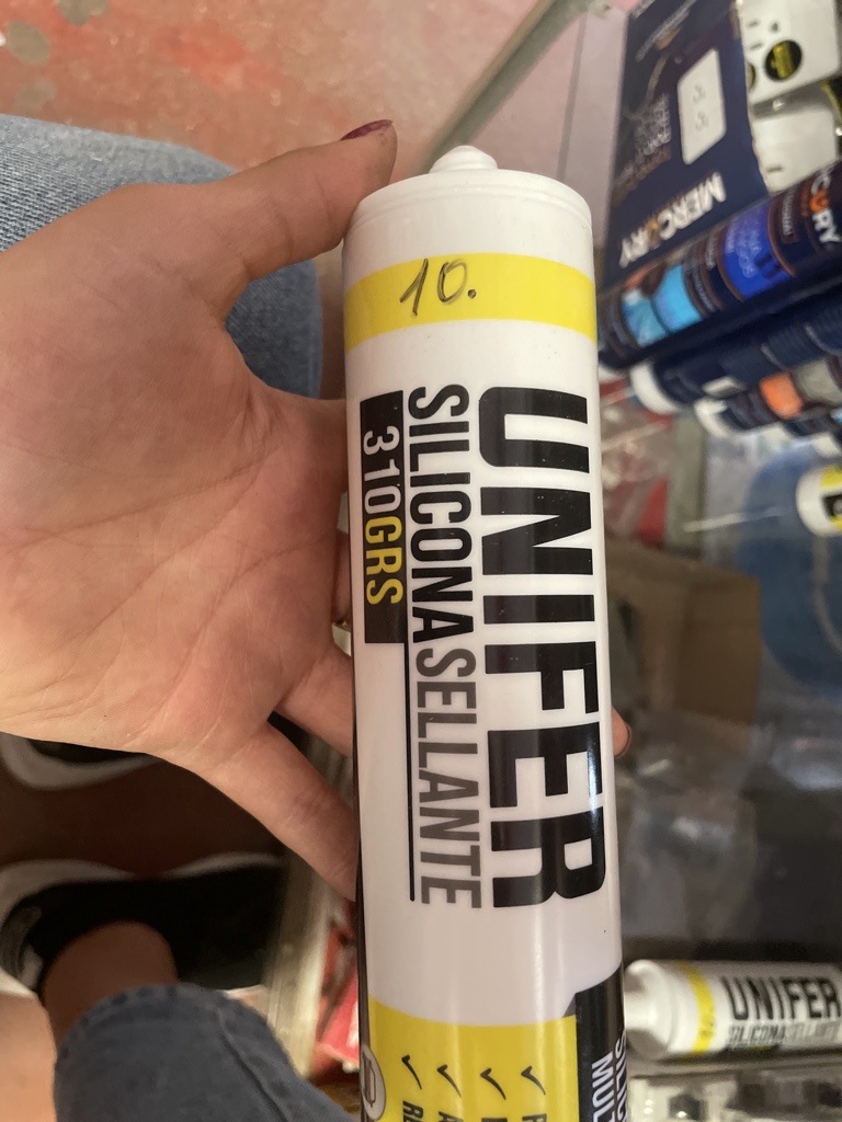 UNIFER silicona sellante multipropósito, 310 GRS