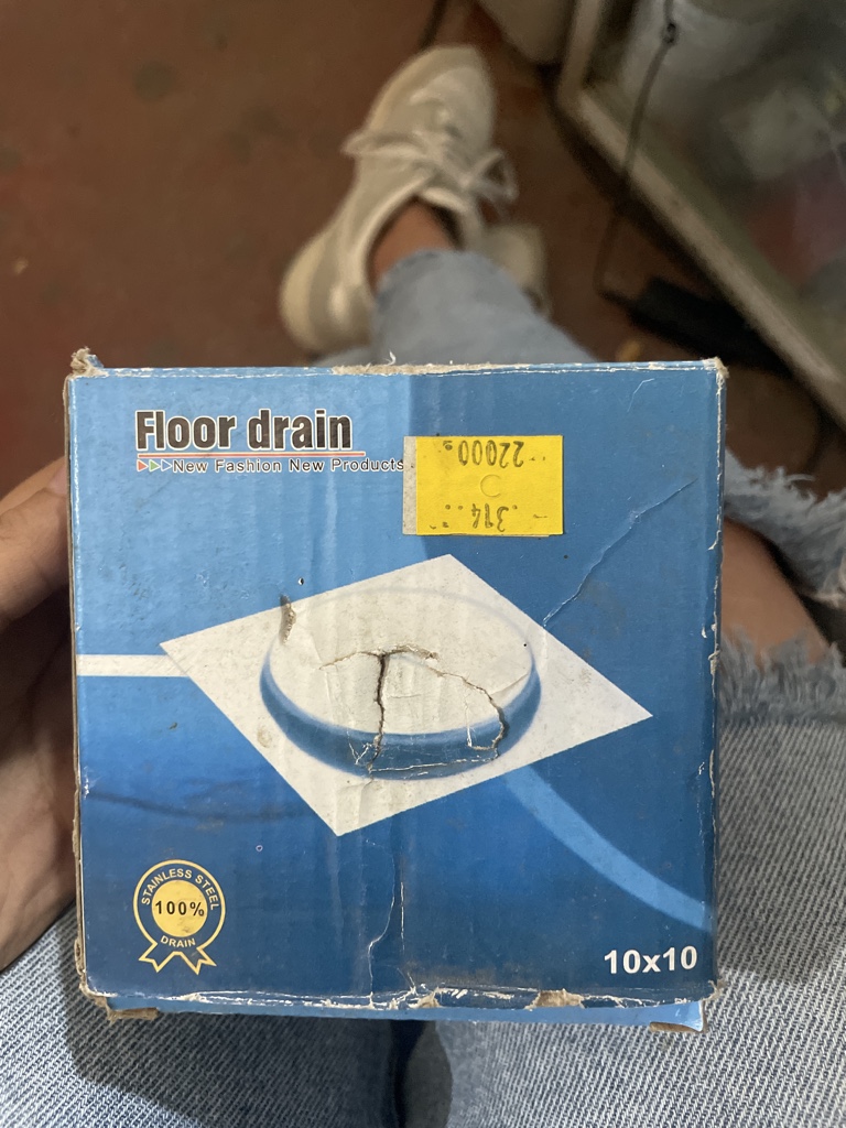 Floor drain 10x10