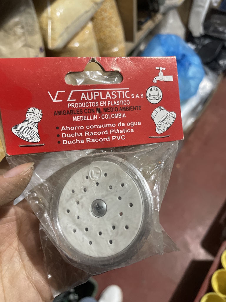 Auplastic ducha racord plastica
